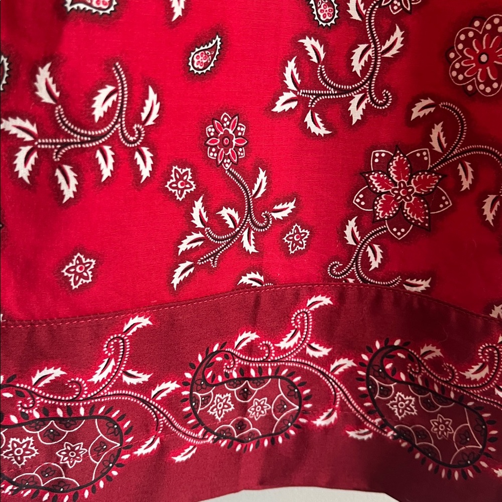 Beverly Hills Polo Club Red Patterned Lounge Pants - Picture 4 of 5